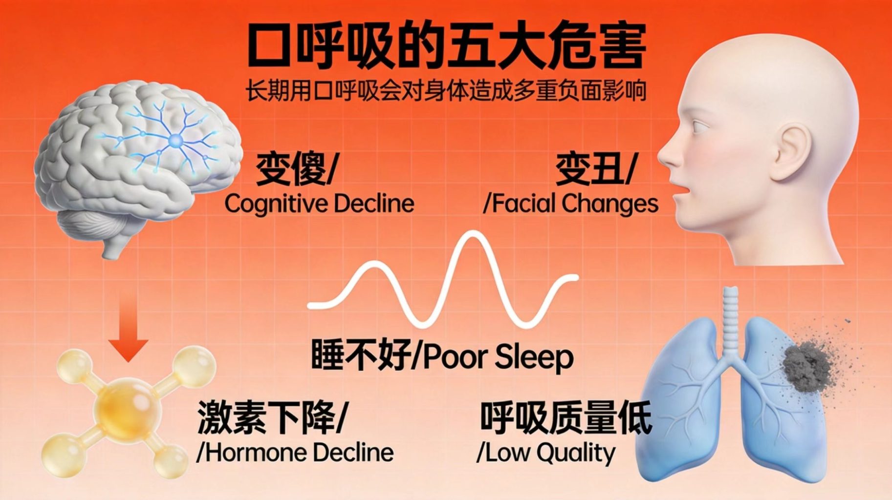 正确呼吸指南：用嘴呼吸正在悄悄毁掉你