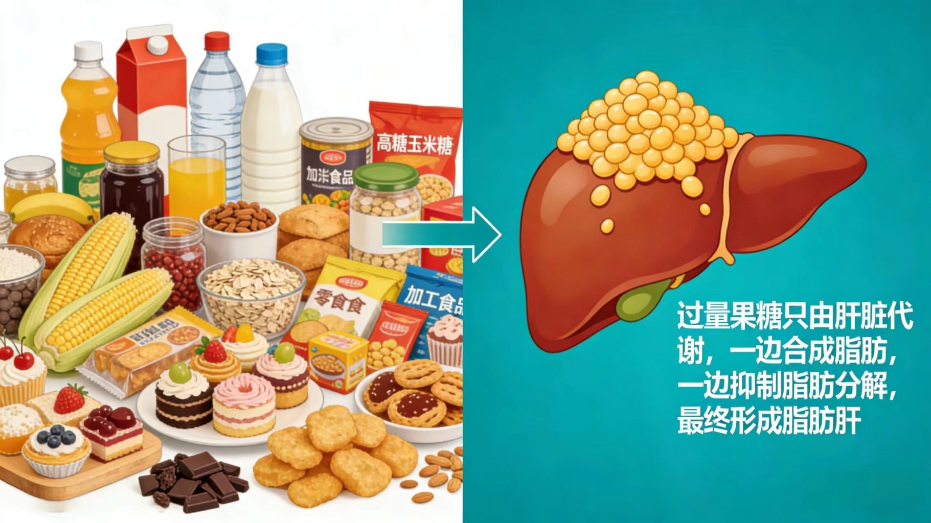 果糖对肝脏的危害与科学护肝方法 果糖对肝脏的危害与科学护肝方法